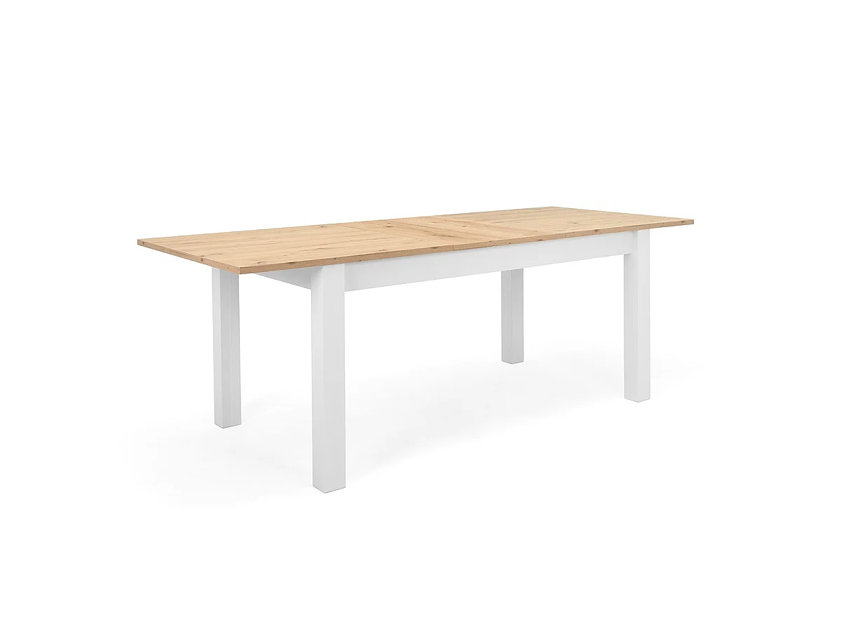 Rozkładany prostokątny stół do jadalni L160/215 cm - BERGEN
