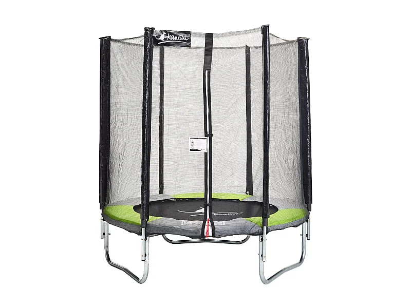 Kangui - Trampoline rond Ø180cm avec filet de sécurité - YZI 180