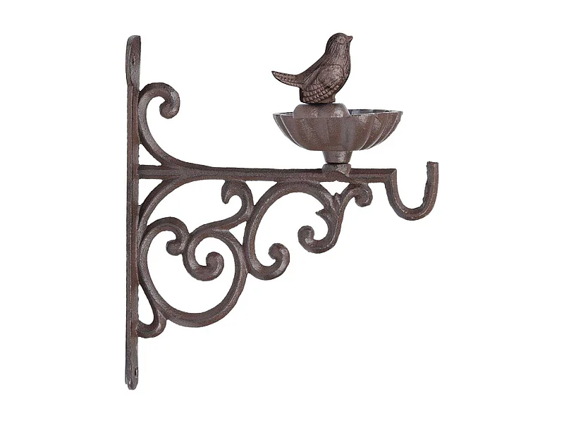 Crochet pour panier suspendu avec mangeoire S : 14 x 19,3 x 22,1 cm