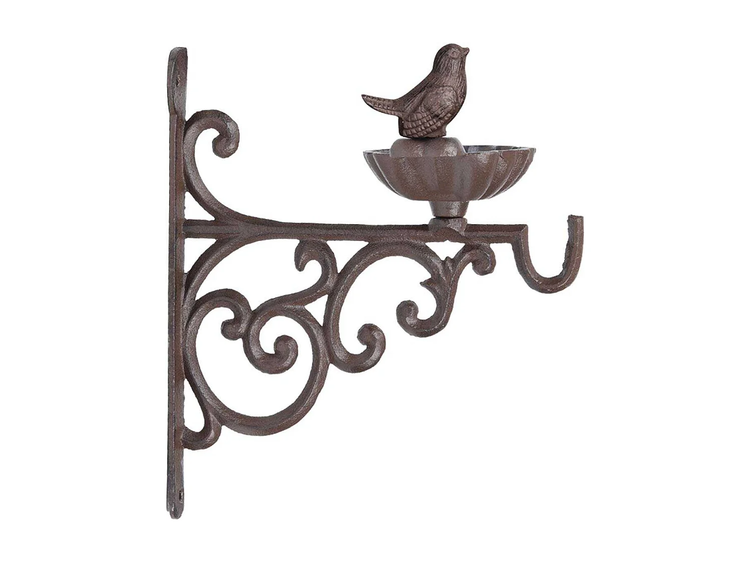 Crochet pour panier suspendu avec mangeoire S : 14 x 19,3 x 22,1 cm