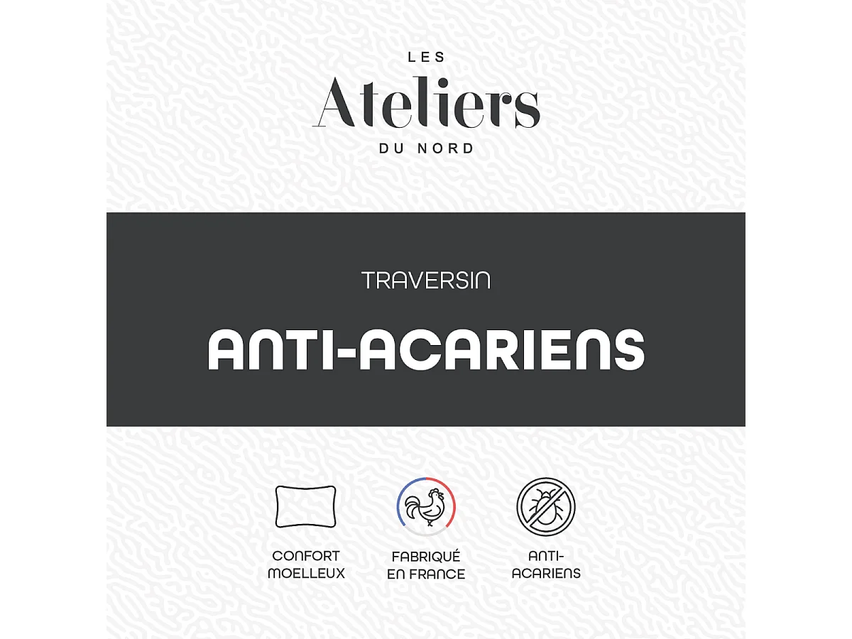 Traversin Anti-acariens 160cm