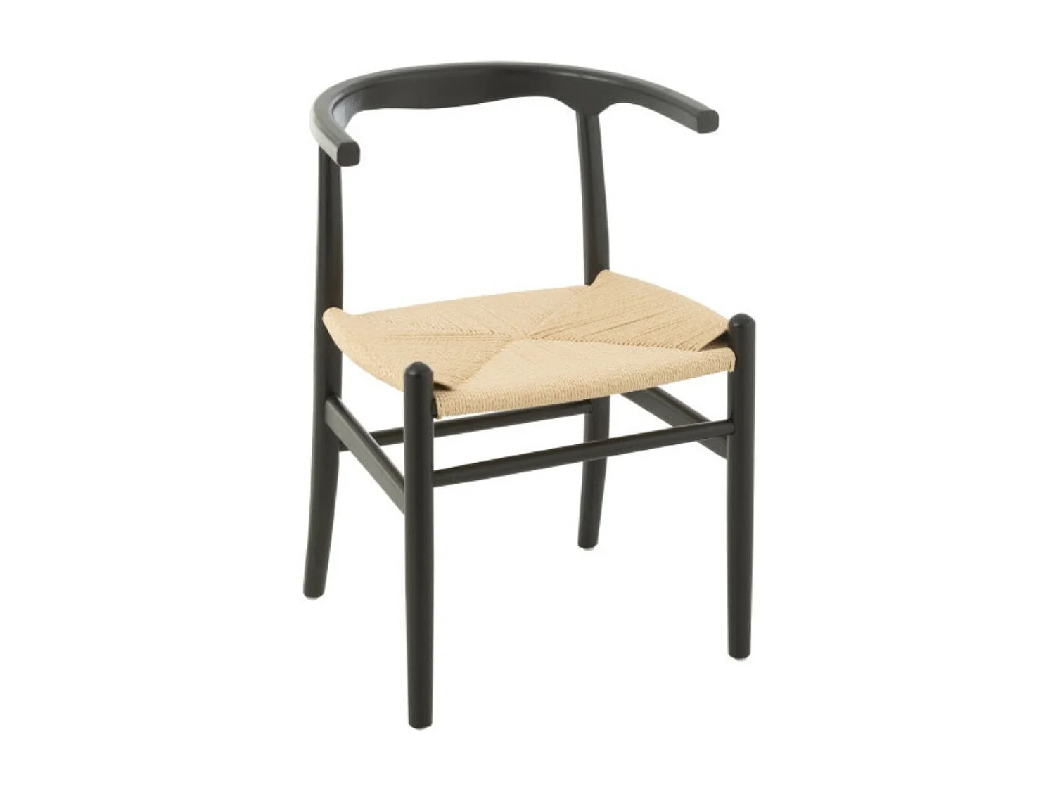 Chaises de salle à manger en corde et bois de hêtre - AYA