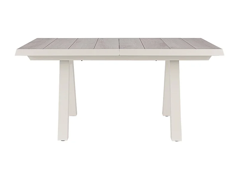 Table de jardin extensible en céramique gris cendré L163/203 - CENITZ