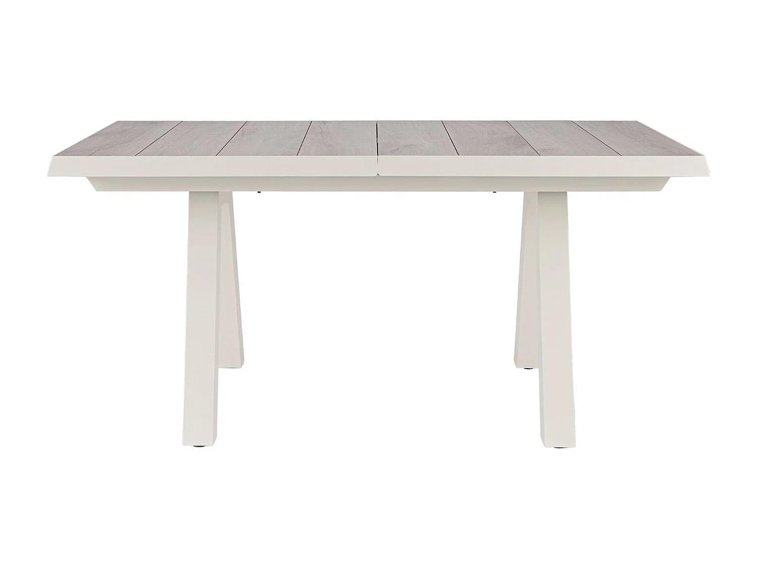 Table de jardin extensible en céramique gris cendré L163/203 - CENITZ