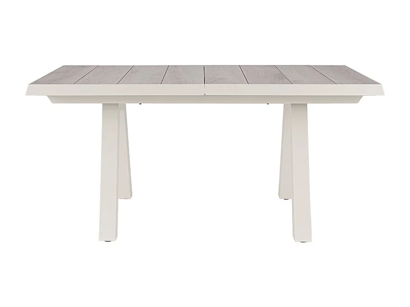 Table de jardin extensible en céramique gris cendré L163/203 - CENITZ