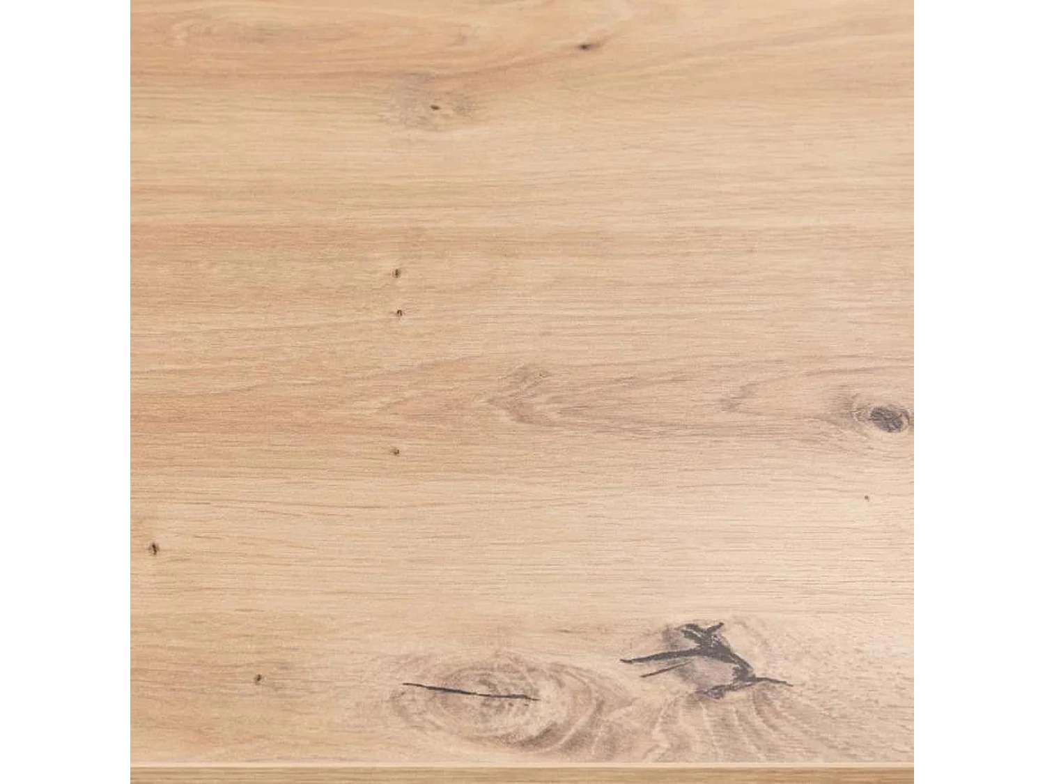 Table à manger rectangulaire style industriel - Panneaux de particules - 224 x 93 x Hauteur 79 cm