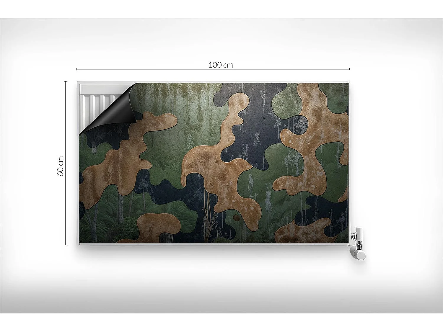 Magnetische mat voor radiator - Moro - 100x60 cm