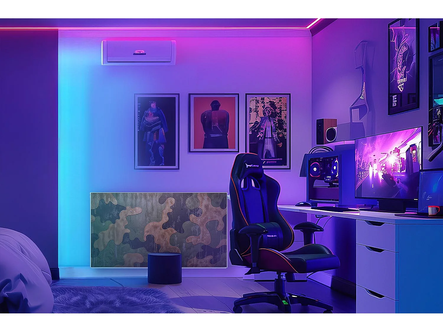 Tapis magnétique pour radiateur - Moro - 100x60 cm