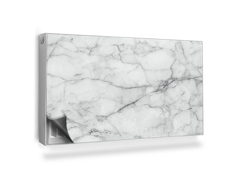 Magnetische Matte für Heizkörper - Gebrochener Marmor - 110x60 cm