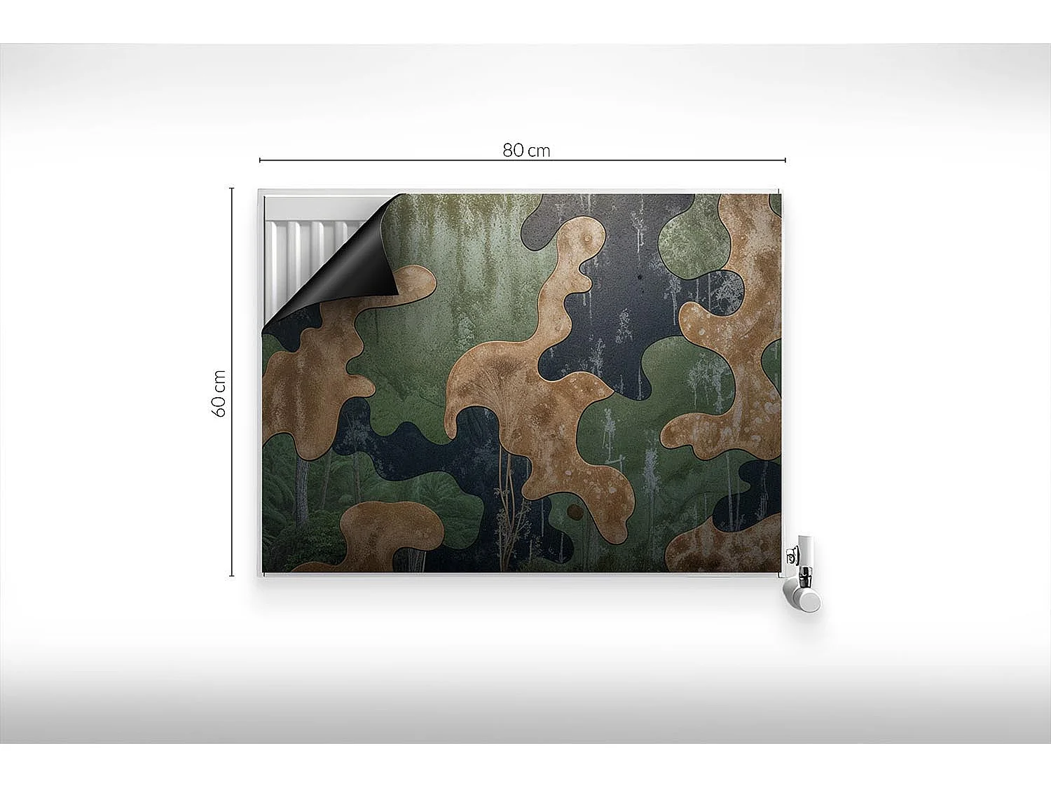 Tapis magnétique pour radiateur - Moro - 80x60 cm