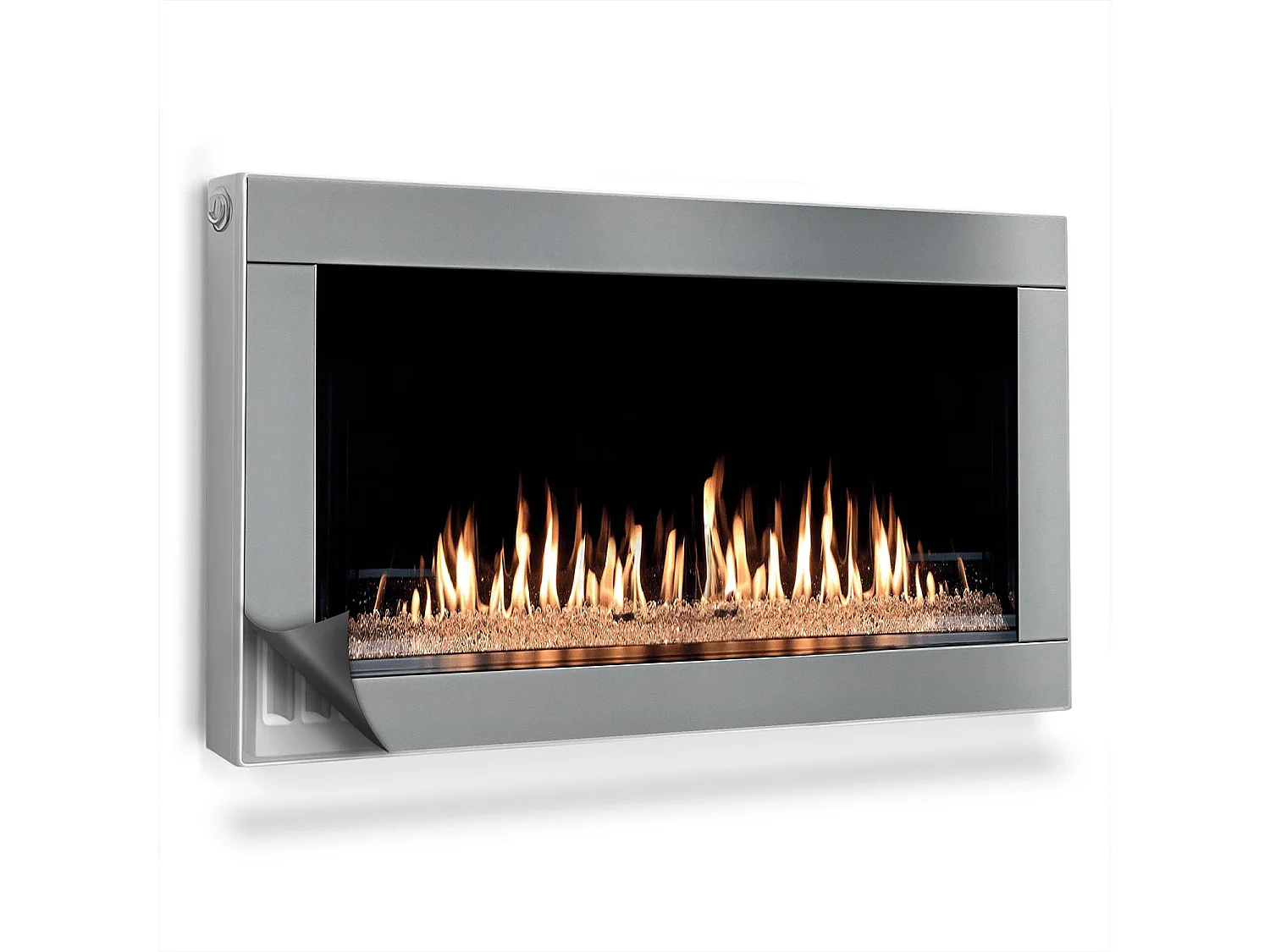 Tapete magnético para radiador - Chimenea - 110x60 cm