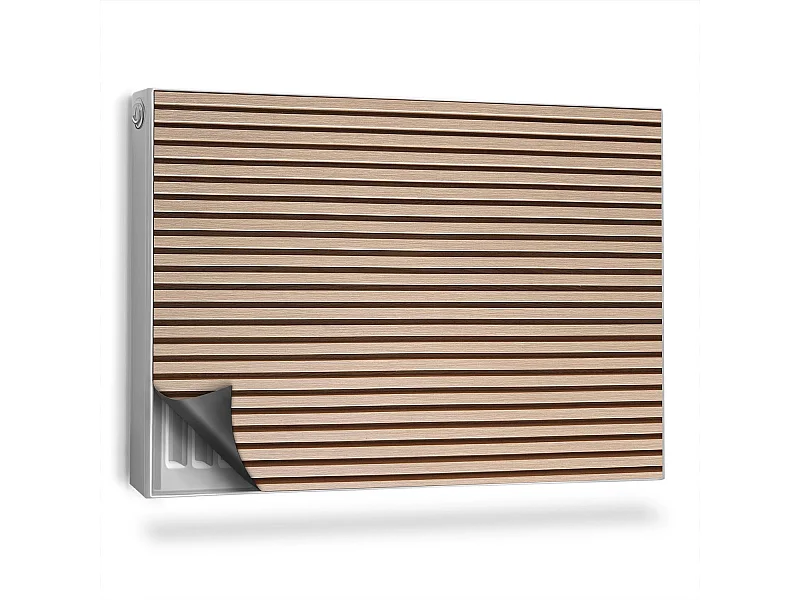 Magnetische Matte für Heizkörper - Horizontale Lamellen - 90x60 cm