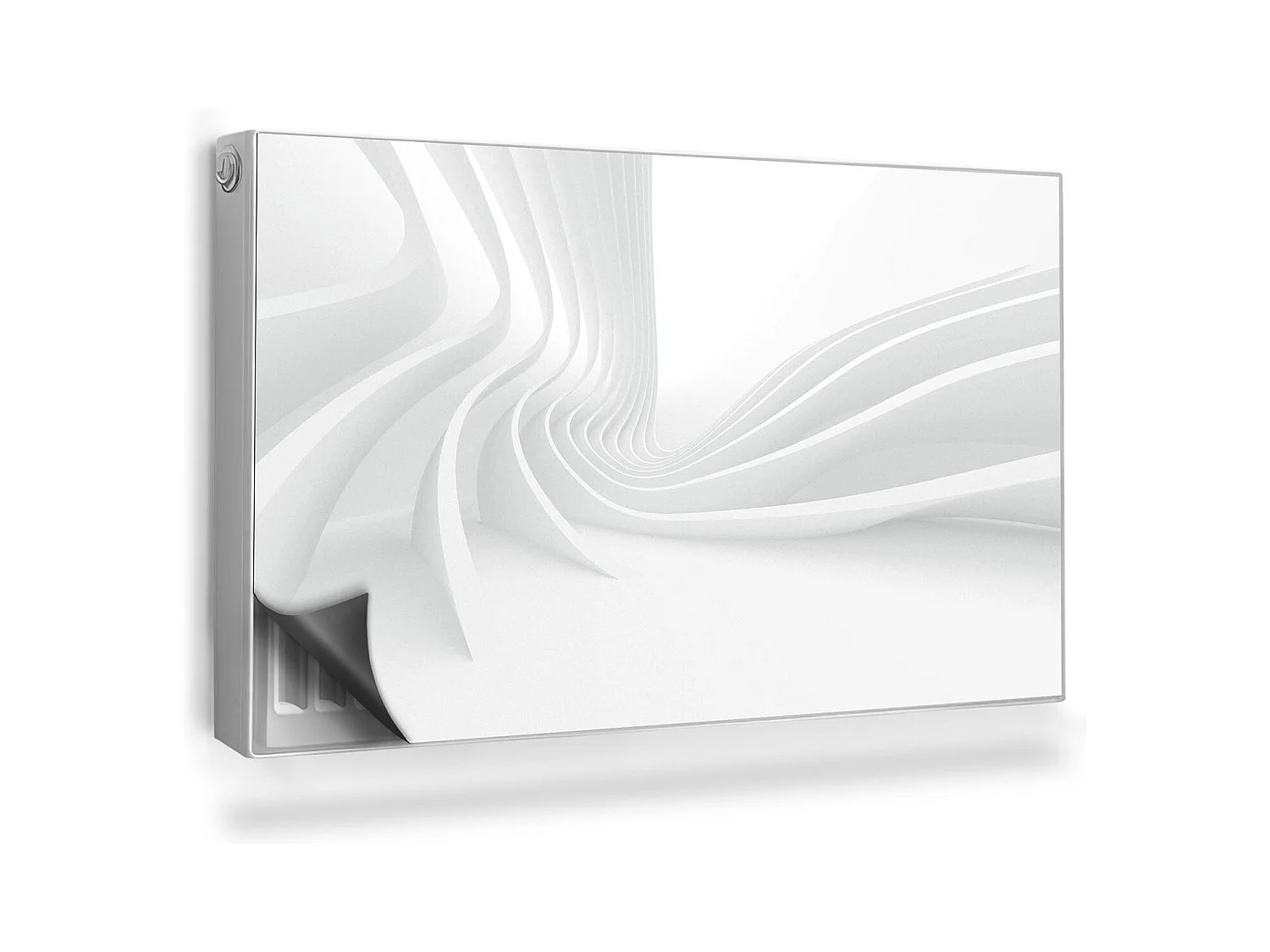 Tapis magnétique pour radiateur - Ondes géométriques - 100x60 cm