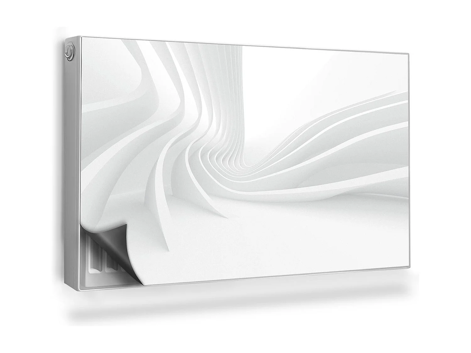 Tapis magnétique pour radiateur - Ondes géométriques - 100x60 cm