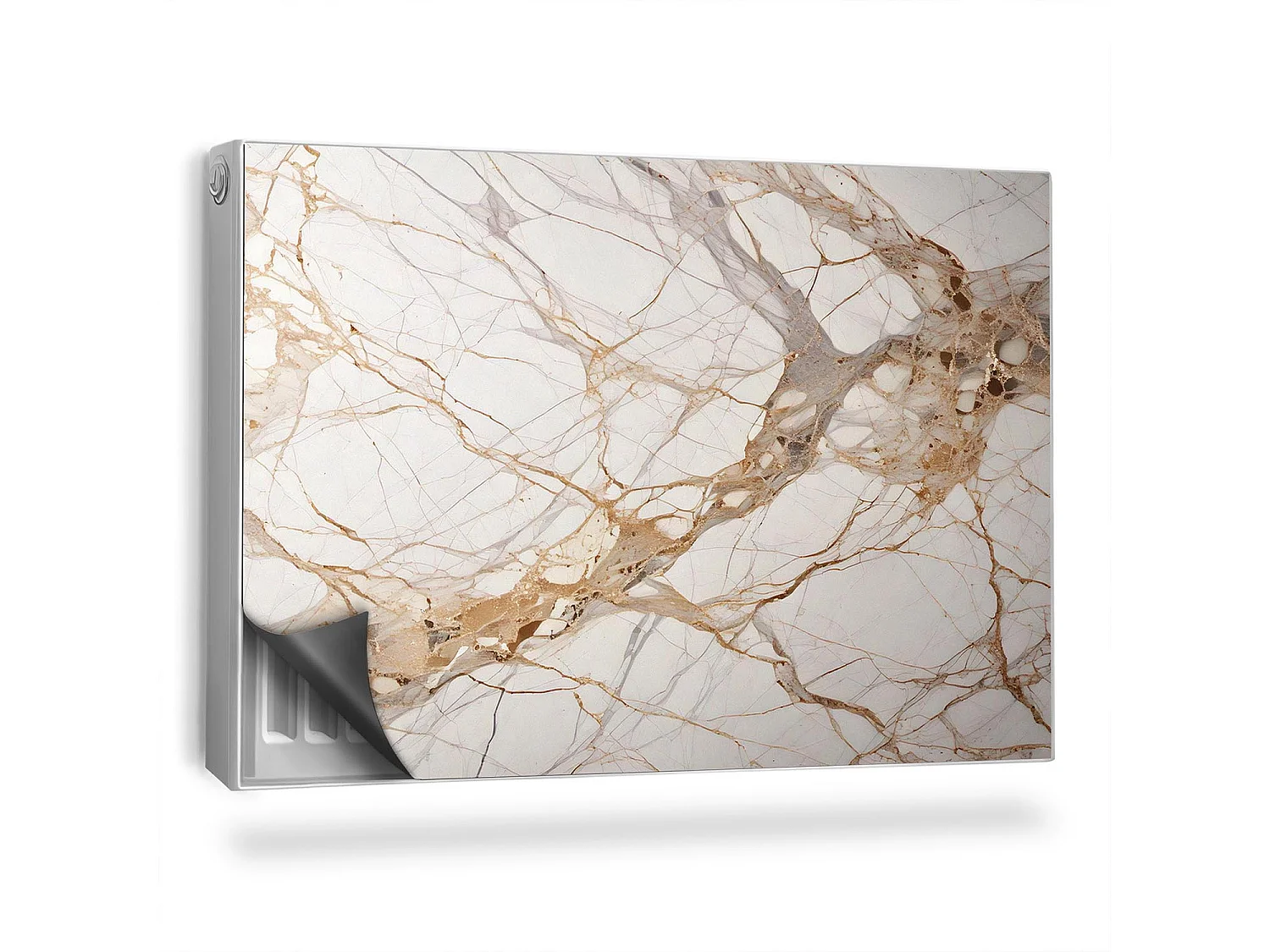 Magnetische Matte für Heizkörper - Marmor - 90x60 cm