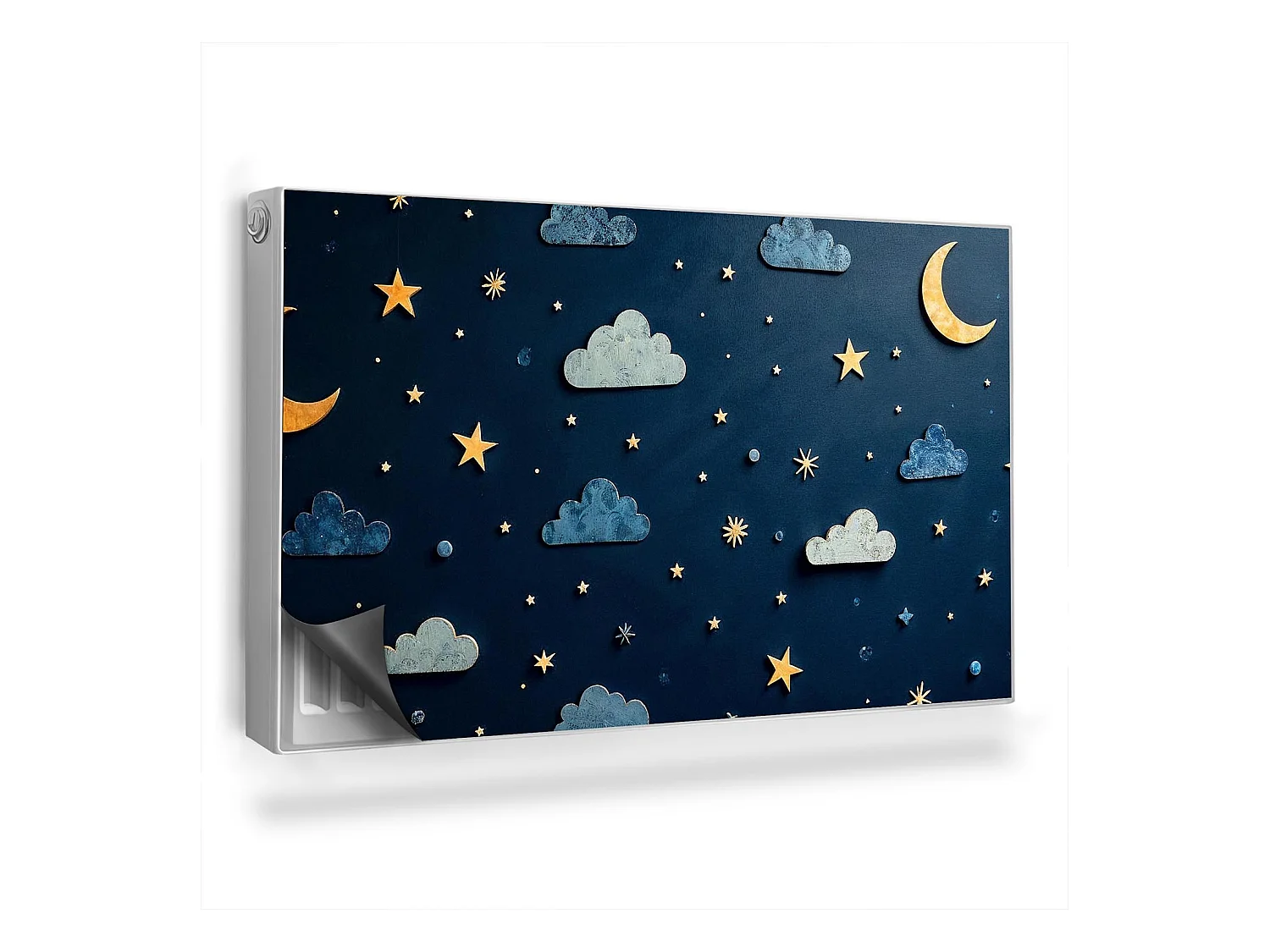 Tapis magnétique pour radiateur - Ciel nocturne - 100x60 cm