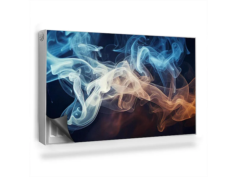 Magnetische Matte für Heizkörper - Farbiger Rauch - 100x60 cm