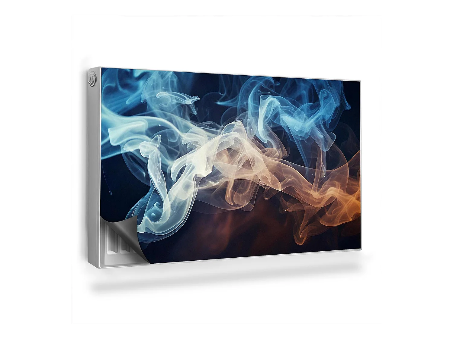 Tapis magnétique pour radiateur - Fumée colorée - 100x60 cm