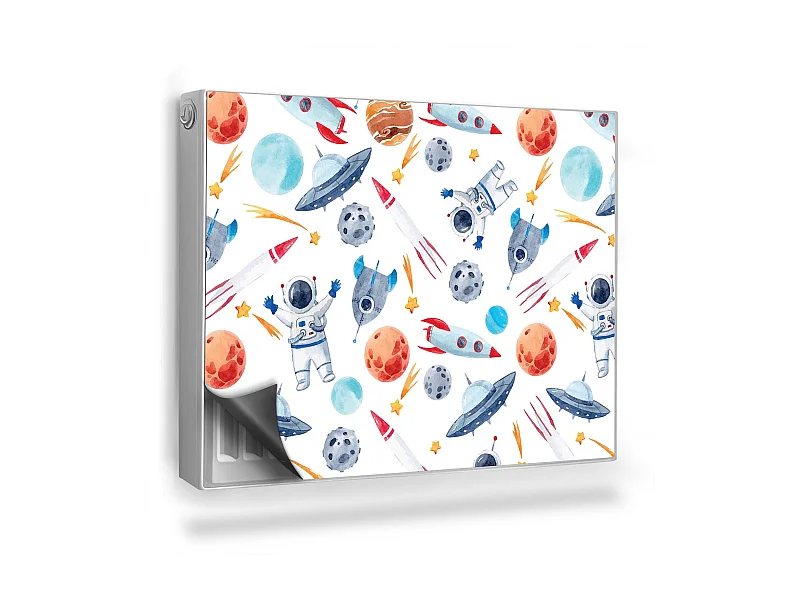 Magnetische mat voor radiator - Kosmos - 80x60 cm