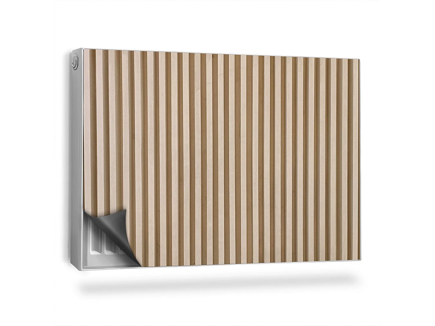 Magnetische mat voor radiator - Verticale lamellen - 90x60 cm