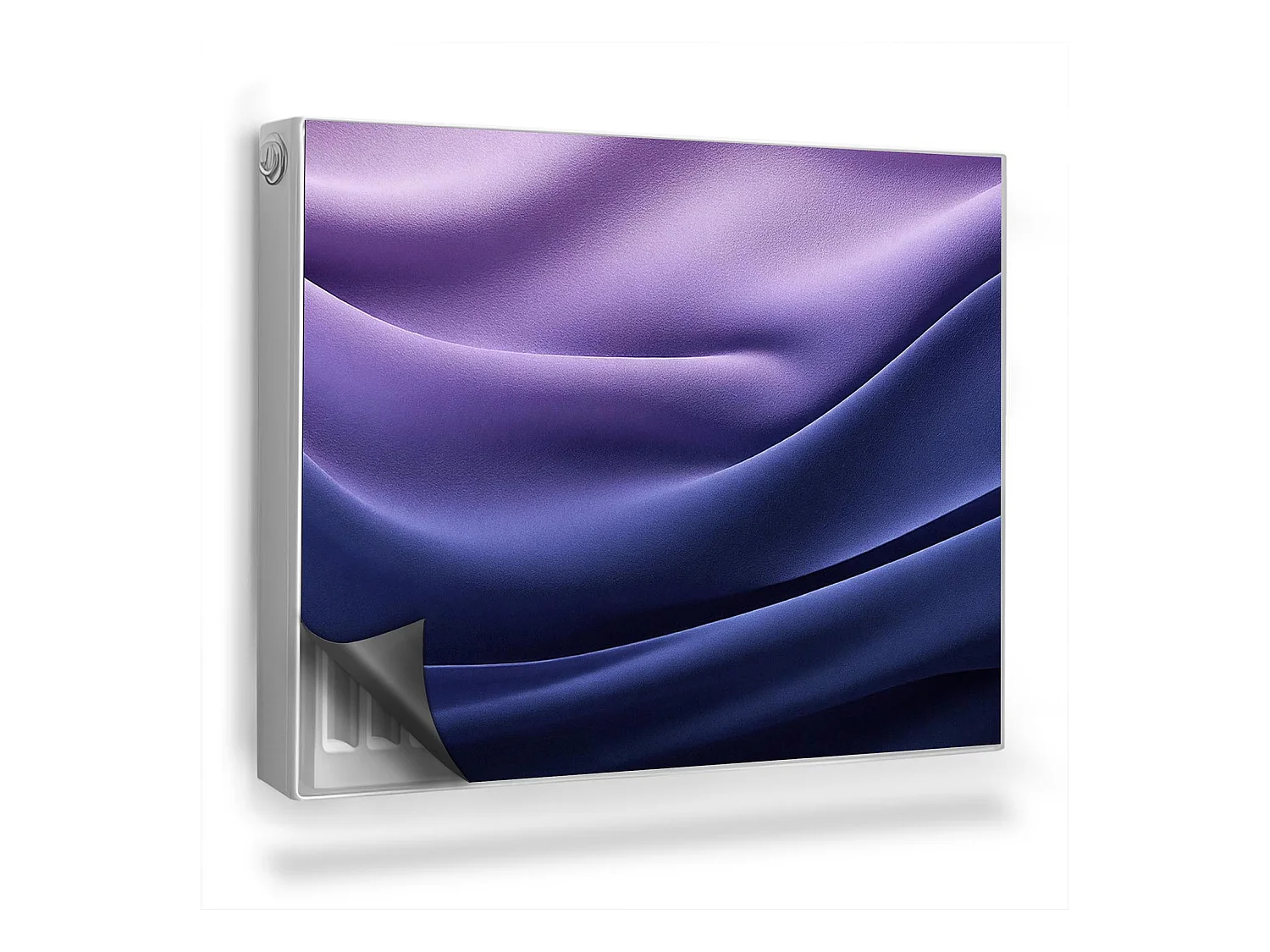 Tapis magnétique pour radiateur - Dégradé satiné - 80x60 cm