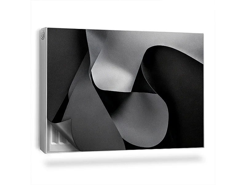Magnetische Matte für Heizkörper - Geometrische Abstraktion - 90x60 cm