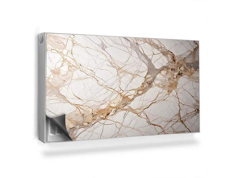 Magnetische mat voor radiator - Marmer - 110x60 cm