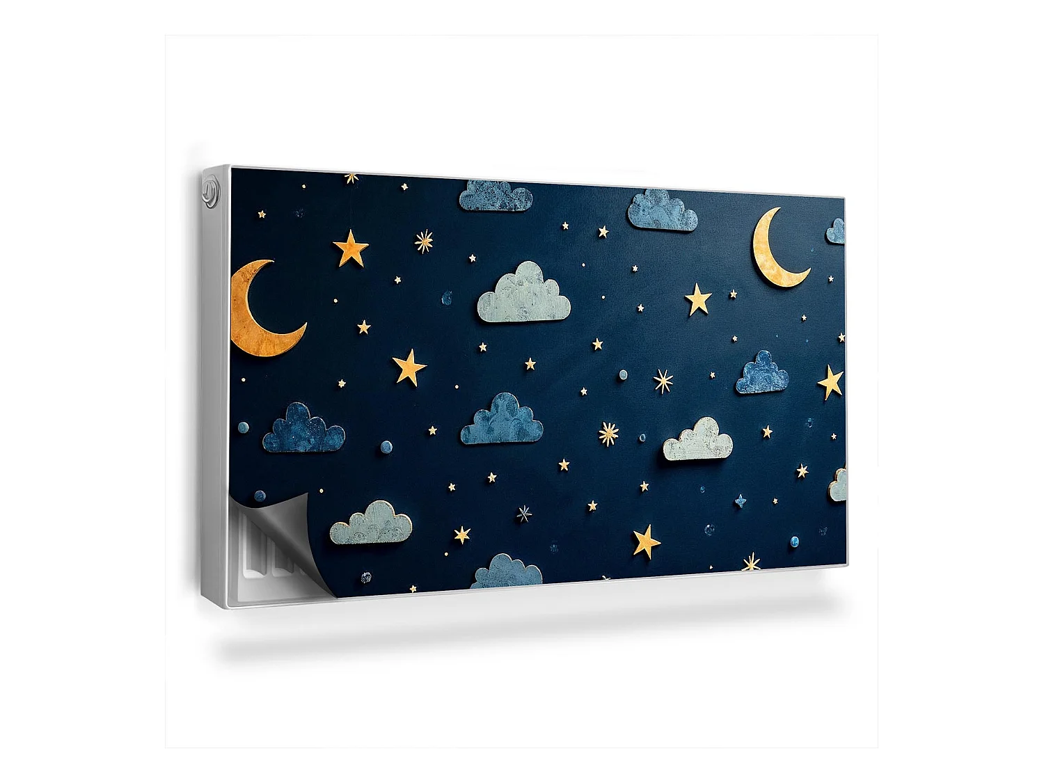 Tapis magnétique pour radiateur - Ciel nocturne - 110x60 cm