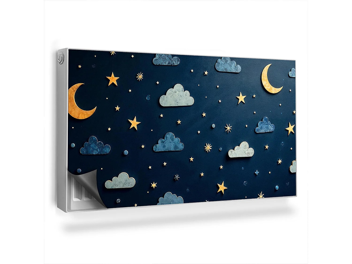 Tapis magnétique pour radiateur - Ciel nocturne - 110x60 cm