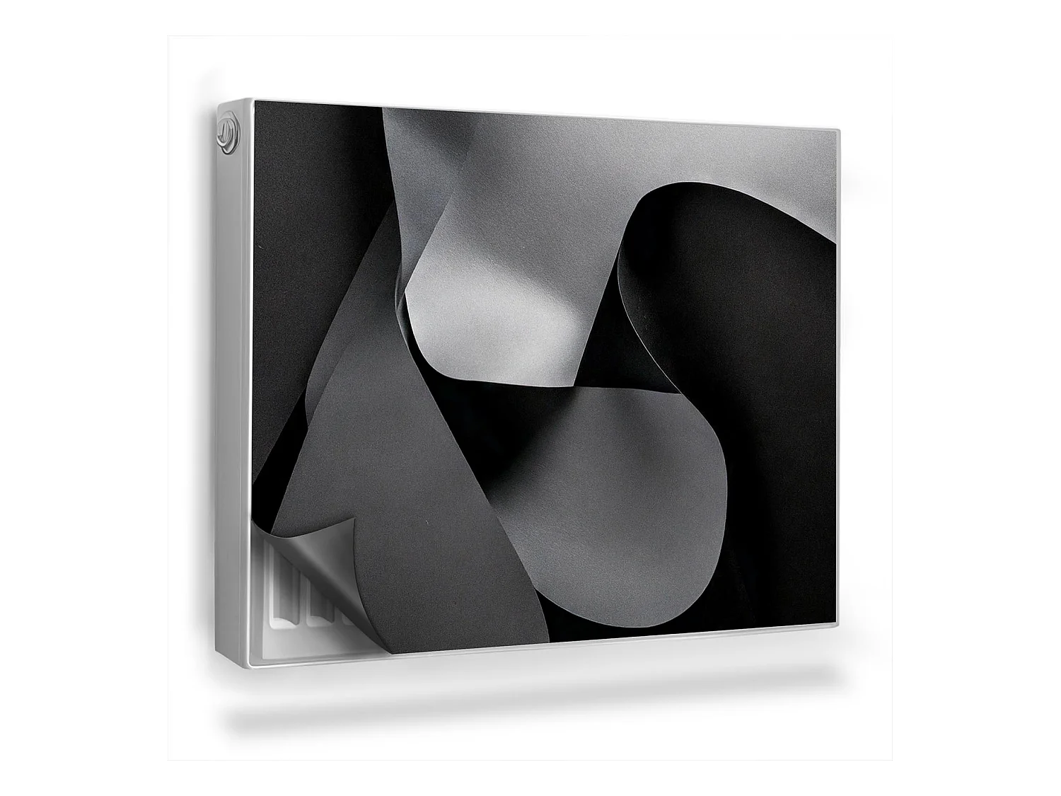 Tapis magnétique pour radiateur - Abstraction géométrique - 80x60 cm