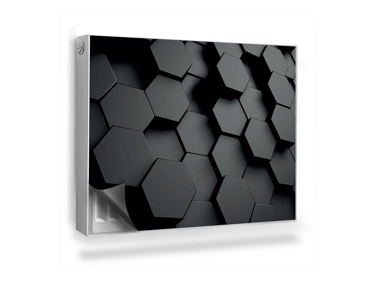 Tapis magnétique pour radiateur - Motifs géométriques - 80x60 cm