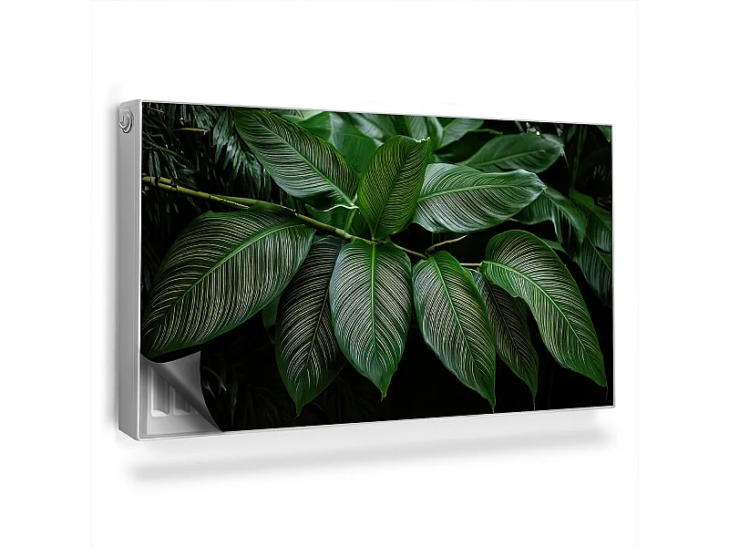 Magnetische mat voor radiator - Tropische tak - 110x60 cm