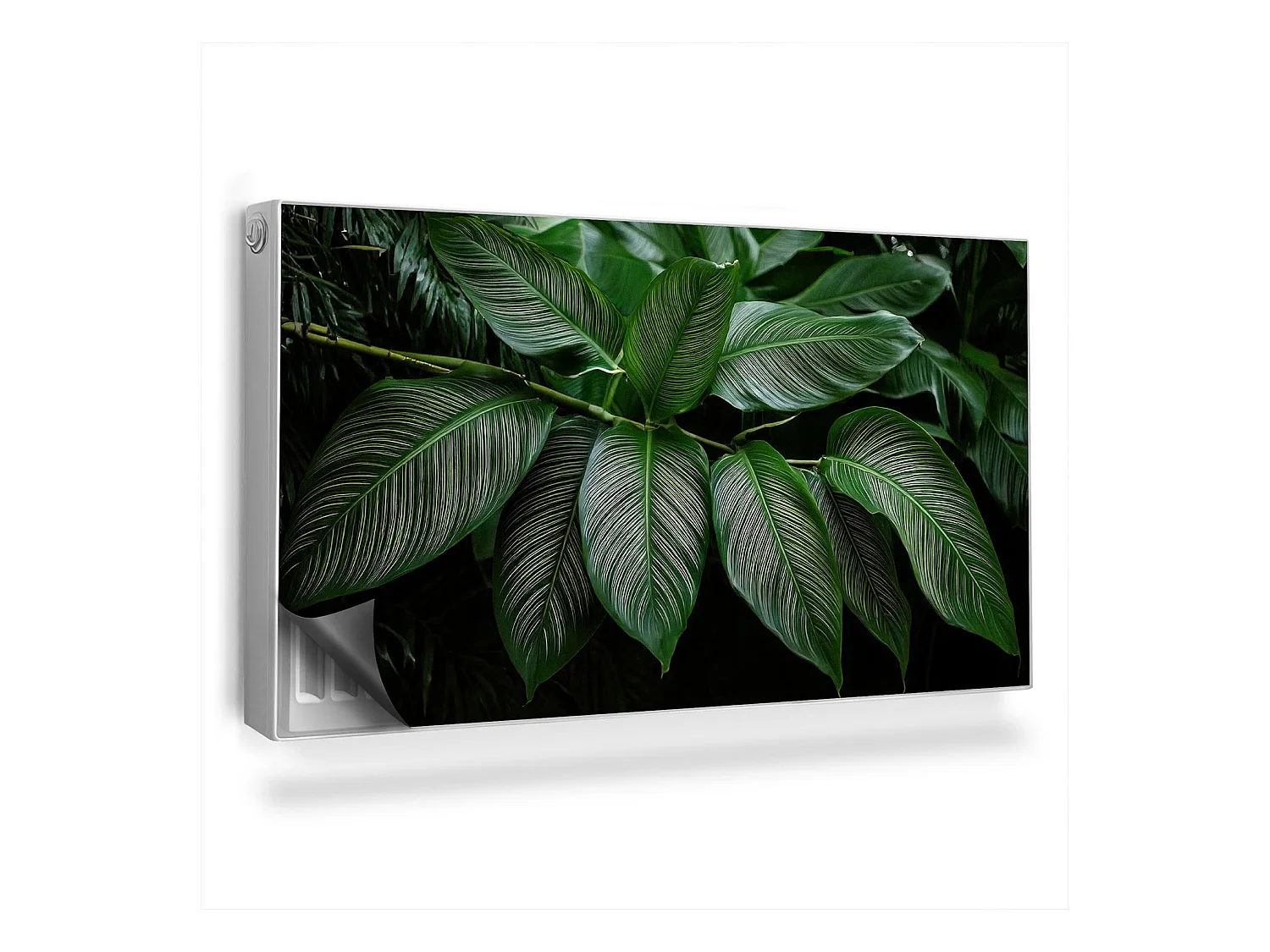 Magnetische mat voor radiator - Tropische tak - 110x60 cm