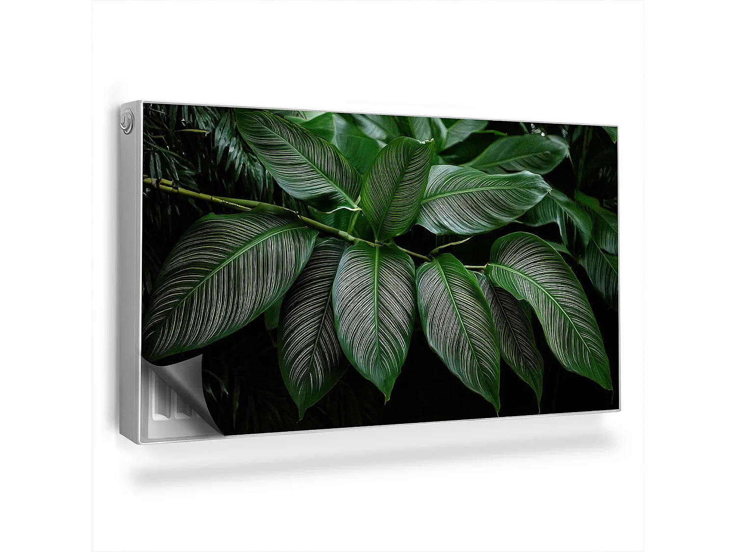 Tapis magnétique pour radiateur - Branche tropicale - 110x60 cm