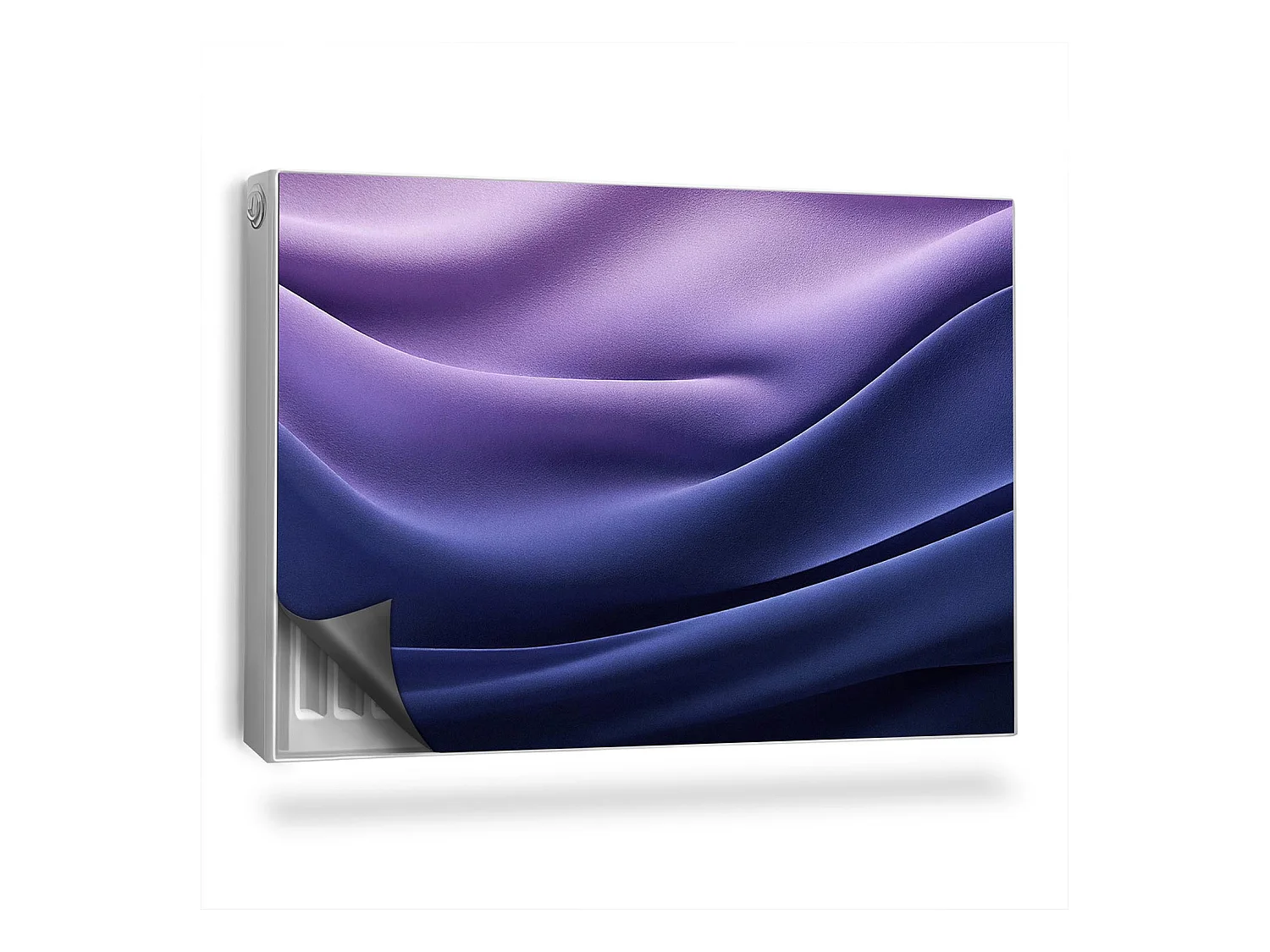 Tapis magnétique pour radiateur - Dégradé satiné - 90x60 cm