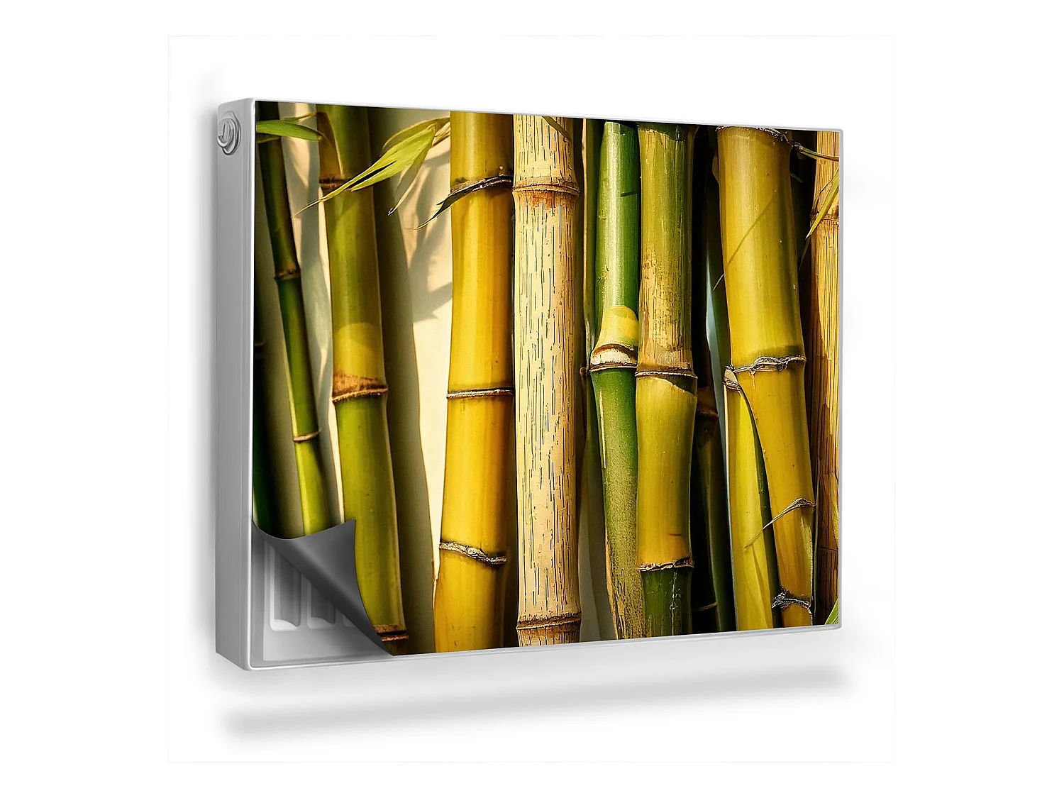 Tapete magnético para radiador - Tallos de bambú - 80x60 cm