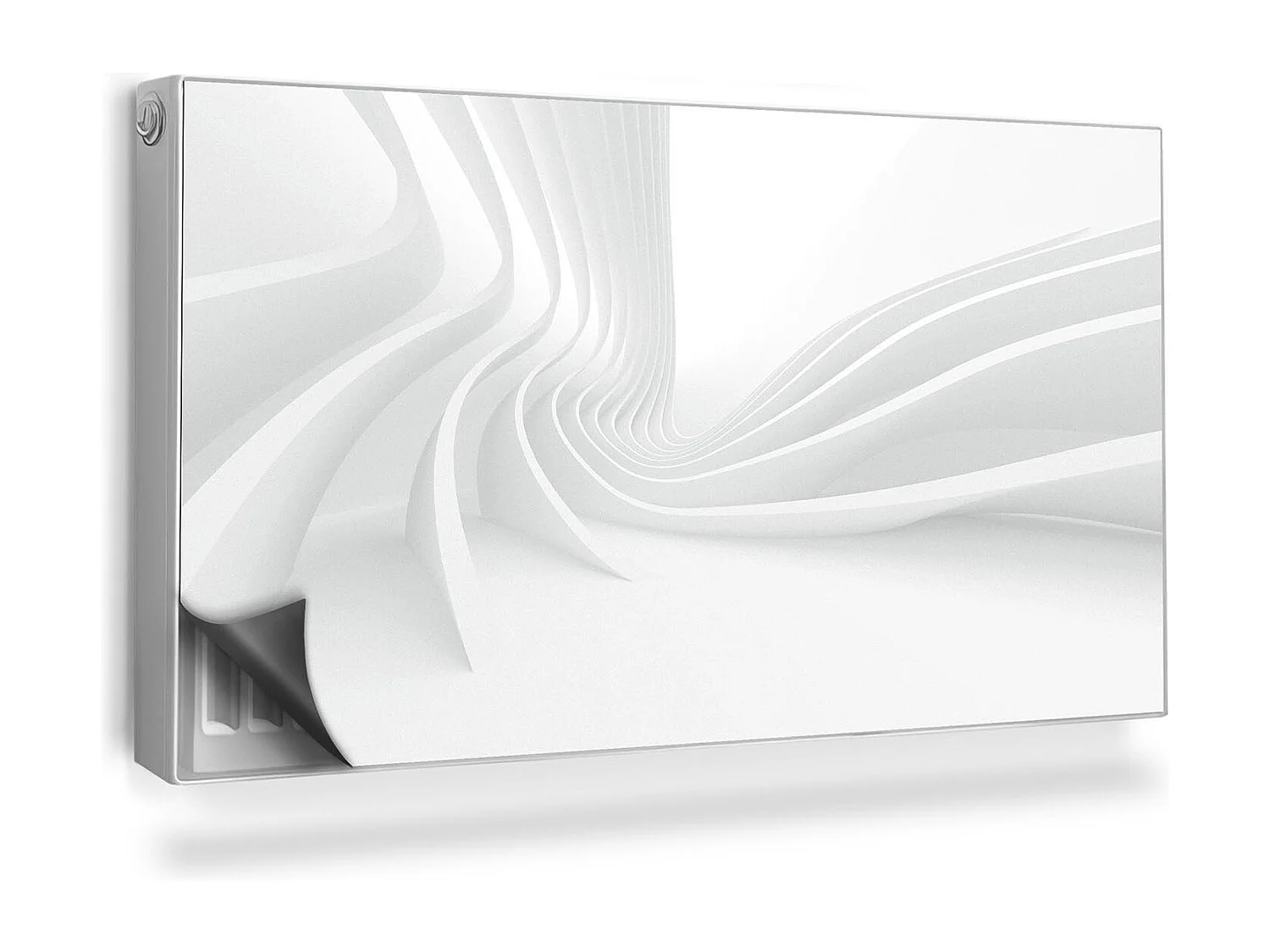 Magnetische Matte für Heizkörper - Geometrische Wellen - 110x60 cm