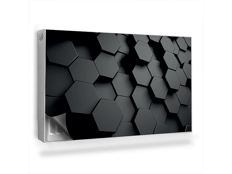 Magnetische Matte für Heizkörper - Geometrische Muster - 100x60 cm