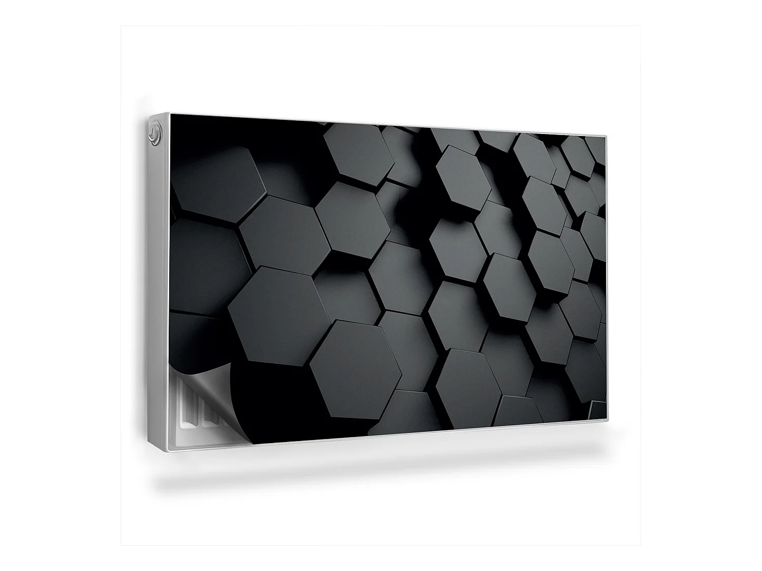 Tapis magnétique pour radiateur - Motifs géométriques - 100x60 cm