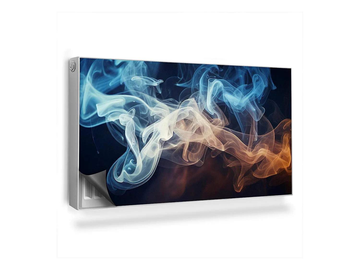 Tapis magnétique pour radiateur - Fumée colorée - 110x60 cm