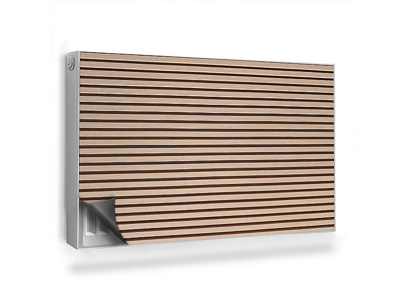 Magnetische Matte für Heizkörper - Horizontale Lamellen - 100x60 cm