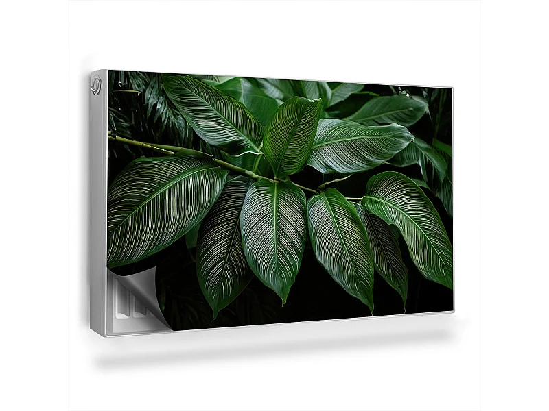 Magnetische mat voor radiator - Tropische tak - 100x60 cm