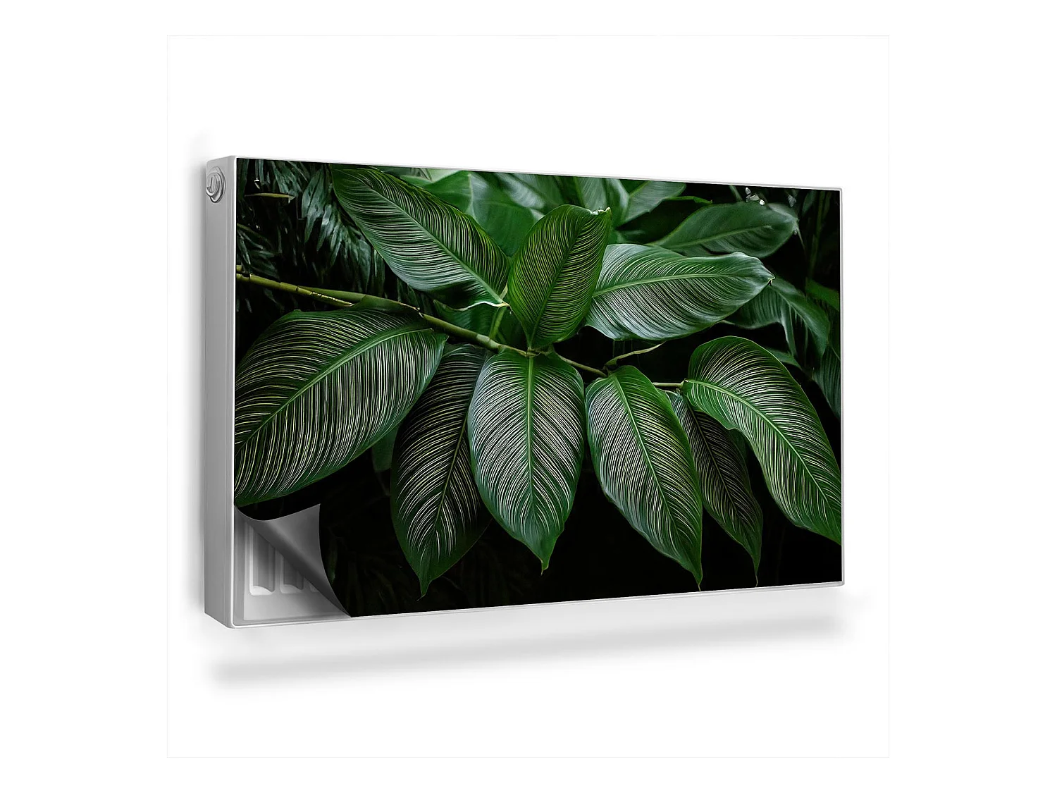 Magnetische mat voor radiator - Tropische tak - 100x60 cm