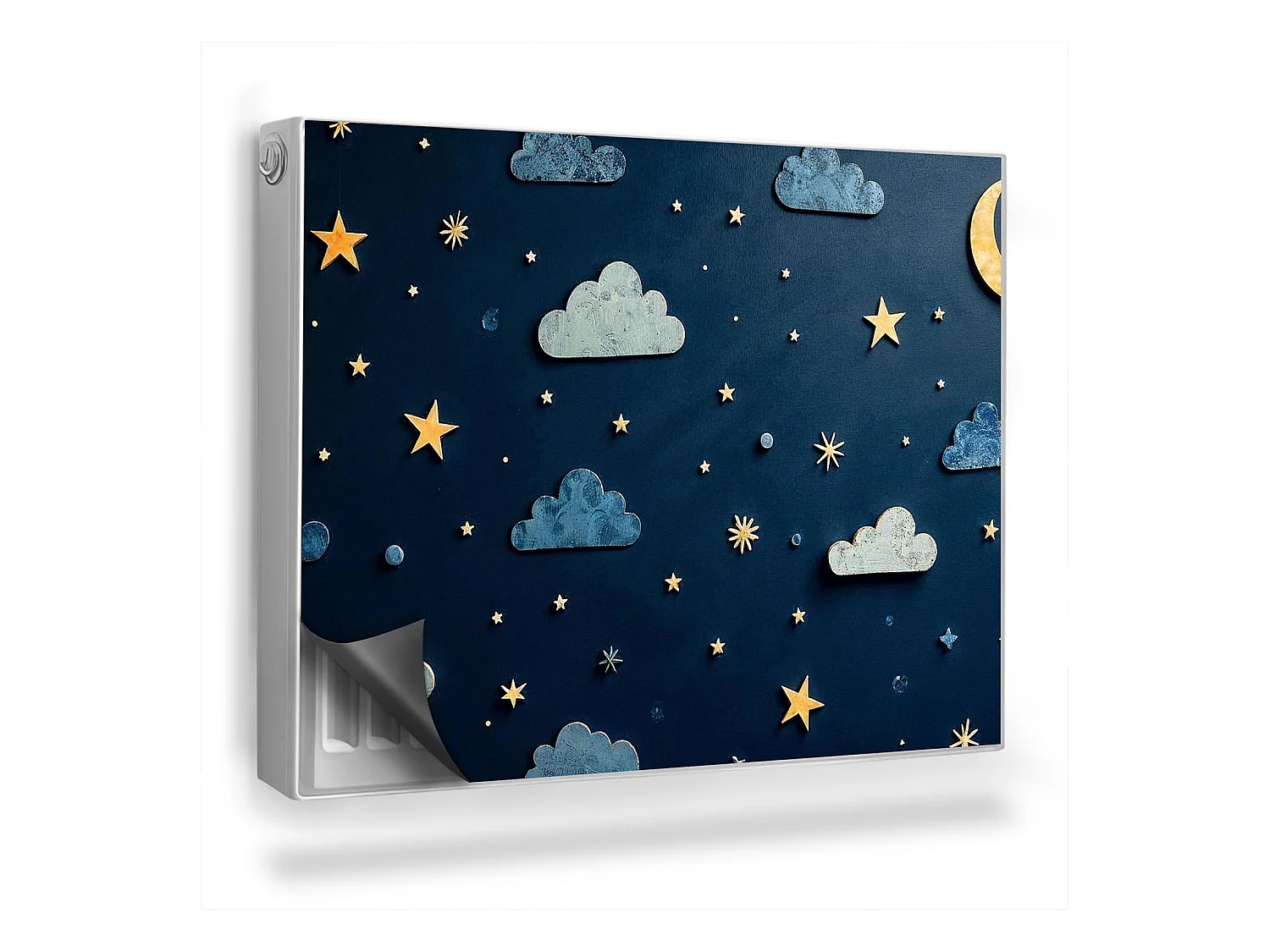Tapis magnétique pour radiateur - Ciel nocturne - 80x60 cm