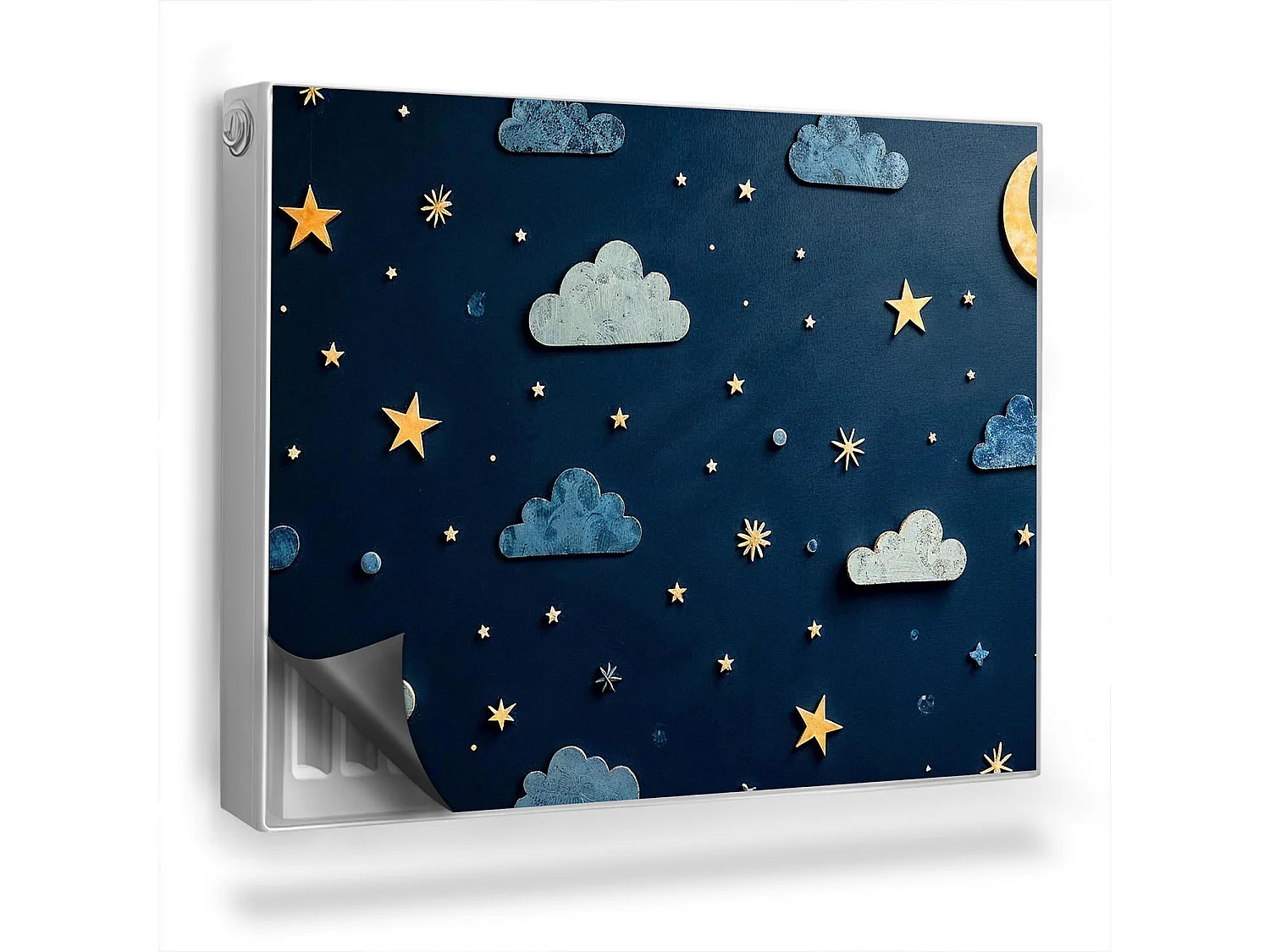 Tapis magnétique pour radiateur - Ciel nocturne - 80x60 cm