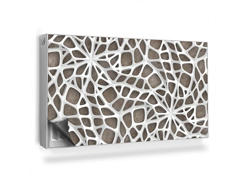 Magnetische Matte für Heizkörper - Spinnennetz - 110x60 cm