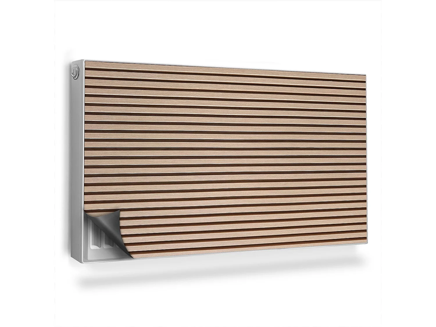Tapis magnétique pour radiateur - Lattes de niveau - 110x60 cm