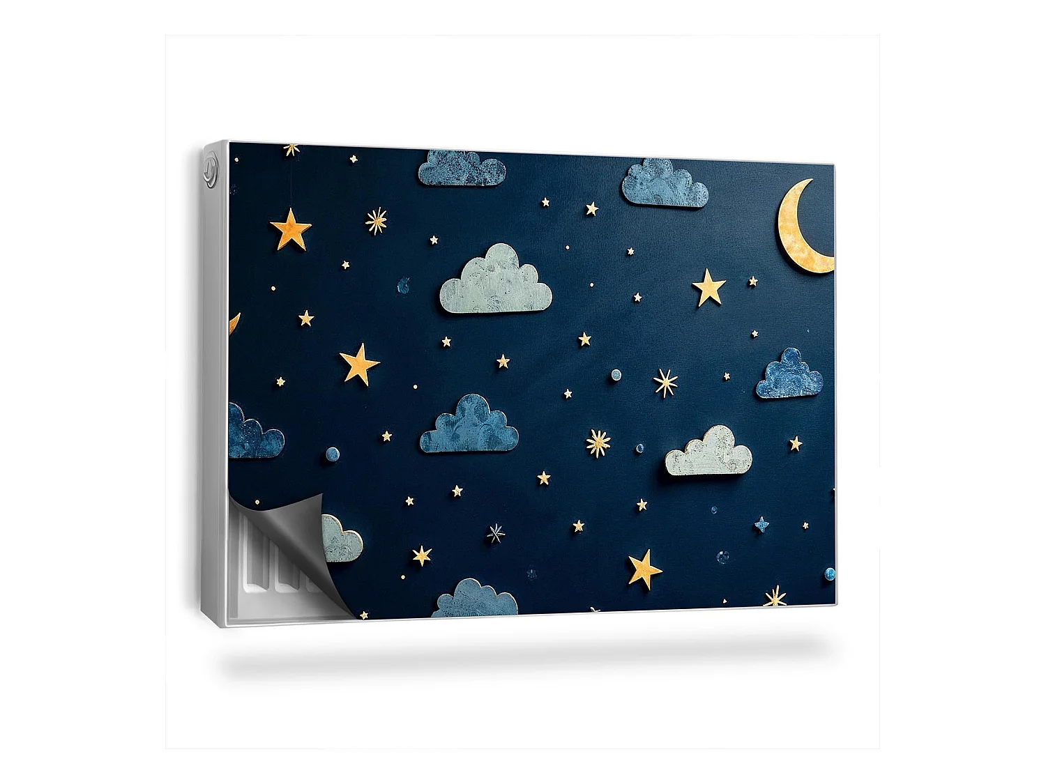 Tapis magnétique pour radiateur - Ciel nocturne - 90x60 cm