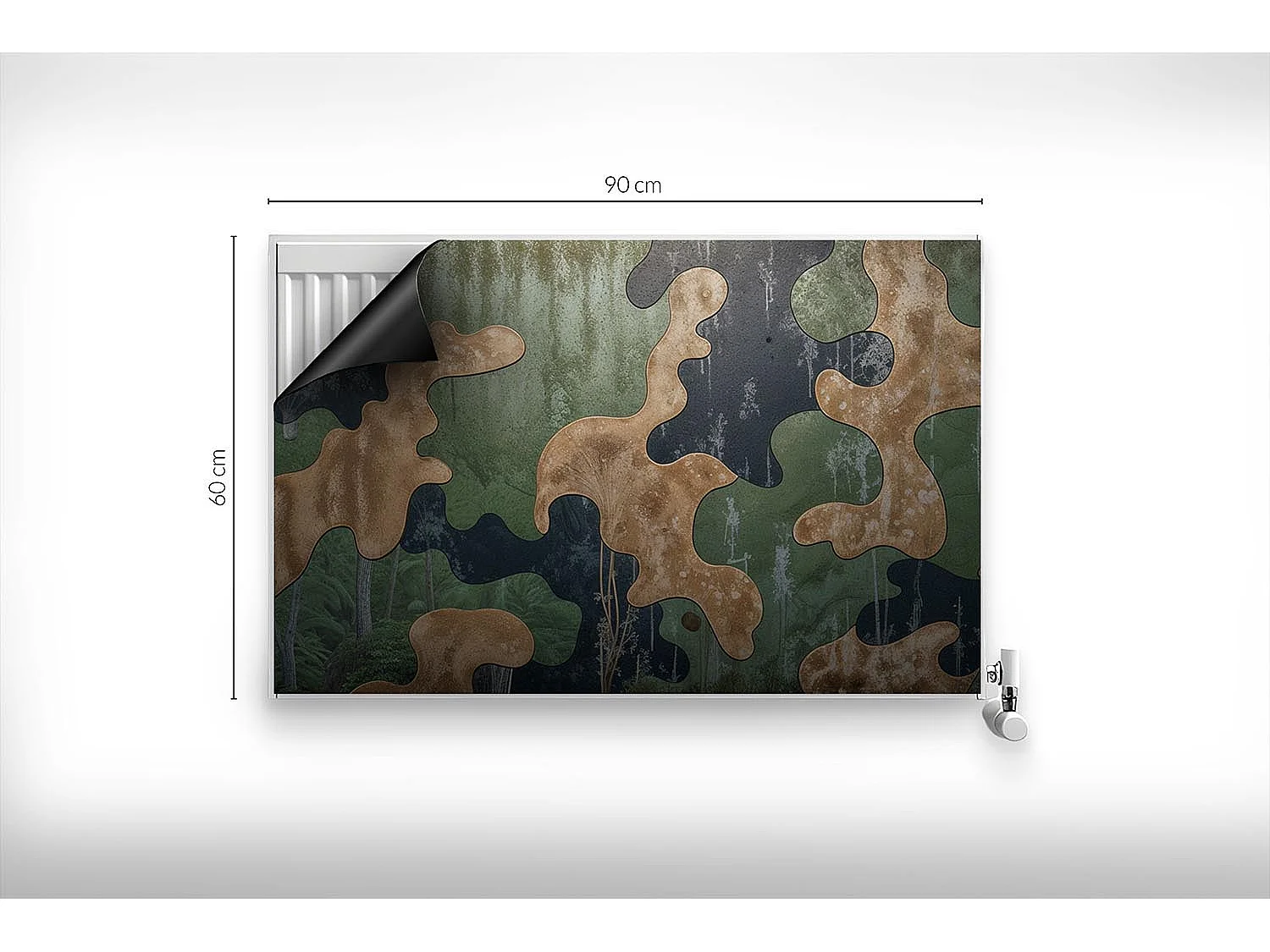 Tapis magnétique pour radiateur - Moro - 90x60 cm