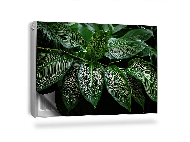 Magnetische mat voor radiator - Tropische tak - 90x60 cm